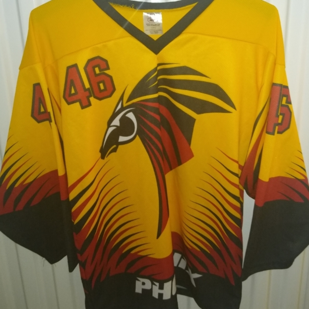 Vintage Phoenix Mustangs WCHL Hockey Jersey Size S